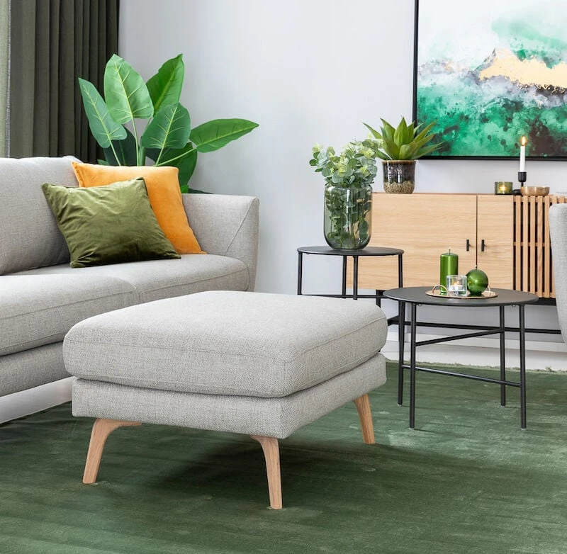 Veke Floss Rahi 83x63 Cm Luonnonvalkoinen Side 60, Valkotammi Jalat 3 Veke Floss Rahi 83x63 Cm Luonnonvalkoinen Side 60, Valkotammi Jalat - Image 3