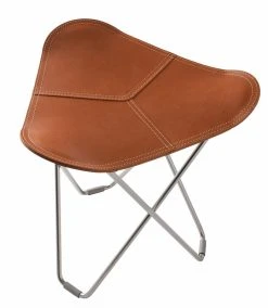 Cuero Flying Goose Pampa Jakkara/rahi Merensininen, Musta Jalka 5 Cuero Flying Goose Pampa Jakkara/rahi Merensininen, Musta Jalka -4Living Store flying goose pampa jakkara polo mattakromi 1