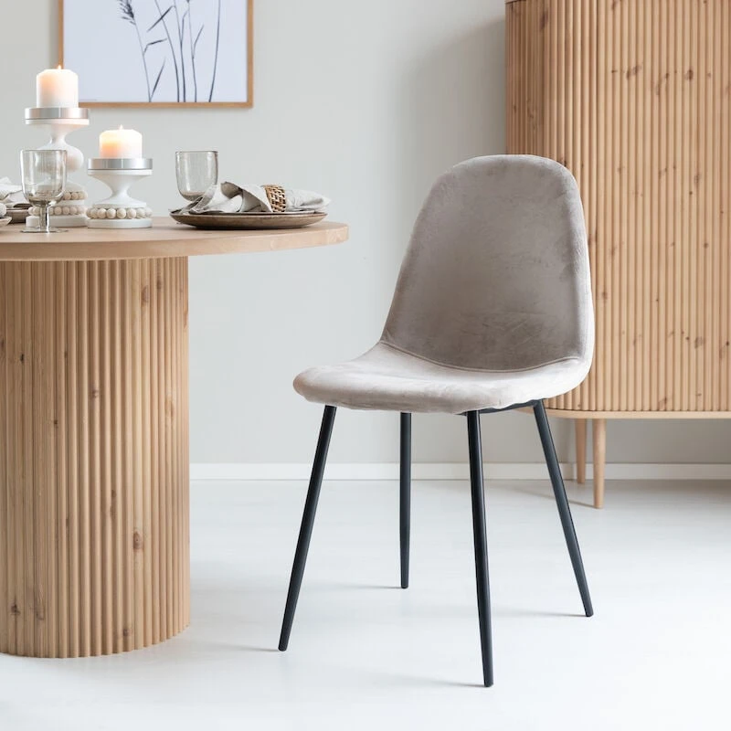 Veke Furia Tuoli Musta, Mustat Jalat 4 Veke Furia Tuoli Musta, Mustat Jalat - Image 4