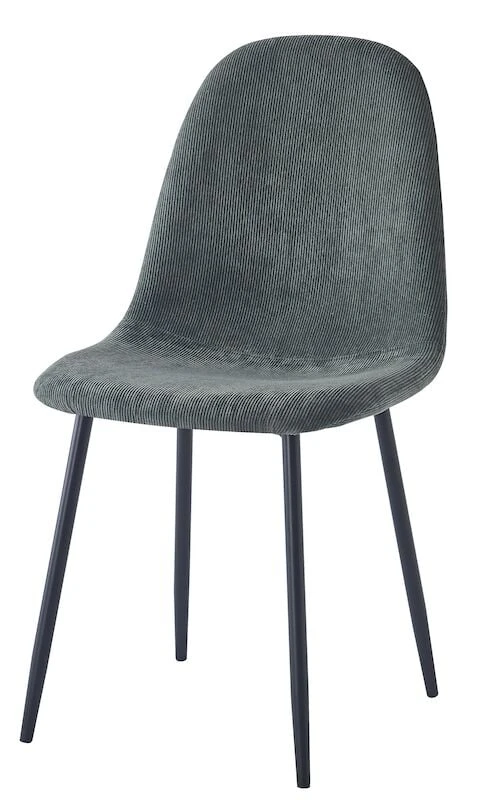 Veke Furia Vakosametti Tuoli Tummanvihreä BGF166-13 , Mustat Jalat 2 Veke Furia Vakosametti Tuoli Tummanvihreä BGF166-13 , Mustat Jalat - Image 2