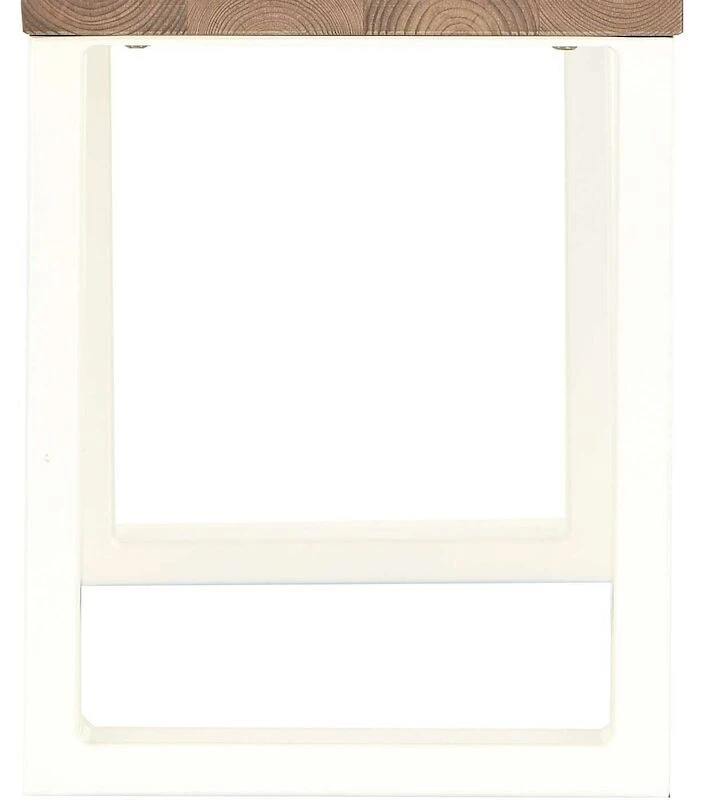 Veke Honka Lankkupenkin Metallijalat Valkoinen 5 Veke Honka Lankkupenkin Metallijalat Valkoinen - Image 5