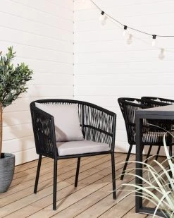 Veke Honka-Tuohi 6-hengen Ruokailuryhmä Musta -4Living Store honka tuohi ruokailuryhma 6 hengen 220x90 musta web 4