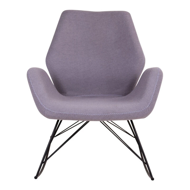 House Nordic Nybro Keinutuoli Vaaleanharmaa Kangas 3 House Nordic Nybro Keinutuoli Vaaleanharmaa Kangas - Image 3