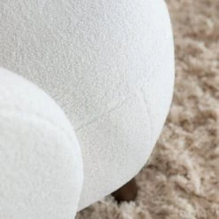 House Nordic Savona Nojatuoli Keinotekoinen Lampaannahka Valkoinen -4Living Store house nordic savona nojatuoli web 5