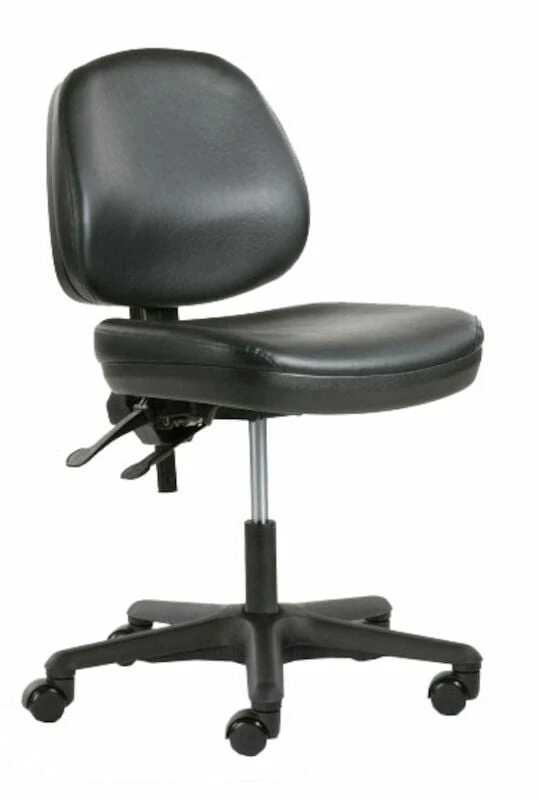 INDY 3 Eco Työtuoli, Musta Keinonahka 2 INDY 3 Eco Työtuoli, Musta Keinonahka - Image 2