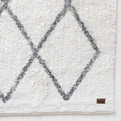 Veke Joki Puuvillamatto 60x120 Cm Valkoinen