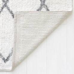 Veke Joki Puuvillamatto 60x120 Cm Valkoinen 6 Veke Joki Puuvillamatto 60x120 Cm Valkoinen -4Living Store joki puuvillamatto 160x230 11