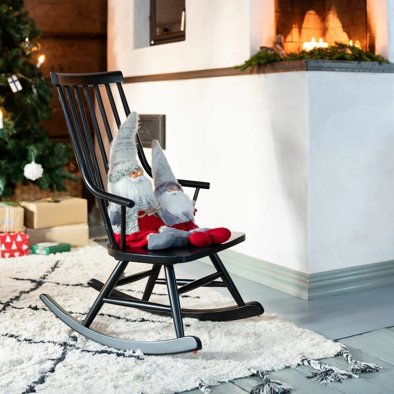 Veke Kaari Lasten Keinutuoli Musta 2 Veke Kaari Lasten Keinutuoli Musta - Image 2