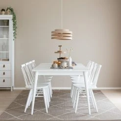 Veke Kaarna Pinnatuoli Musta/koivu 8 Veke Kaarna Pinnatuoli Musta/koivu -4Living Store kaarna 8 hengen ruokailuryhma valkoinen web 16