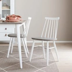 4Living Store 20 Veke Kaarna Pinnatuoli Musta/koivu