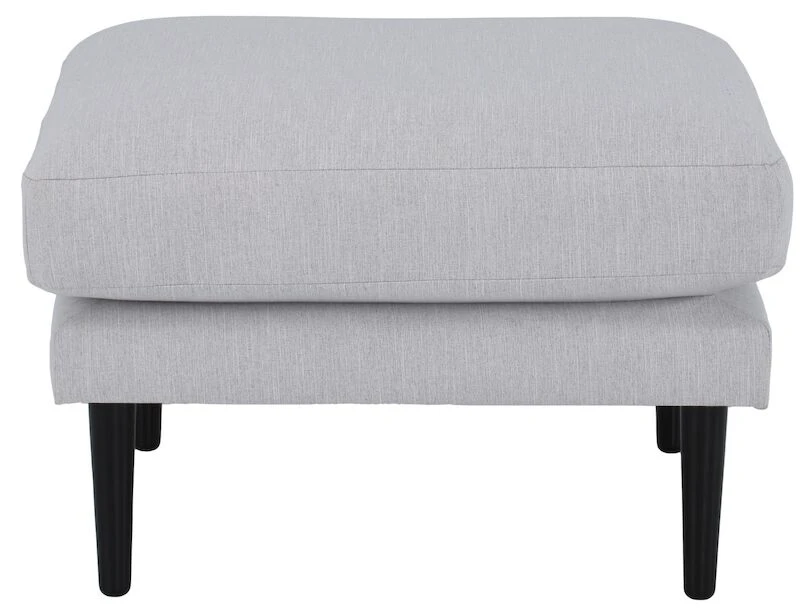 Veke Kajo Rahi 70x60 Cm Vaaleanharmaa Melva 83 Kangas, Mustat Jalat 2 Veke Kajo Rahi 70x60 Cm Vaaleanharmaa Melva 83 Kangas, Mustat Jalat - Image 2