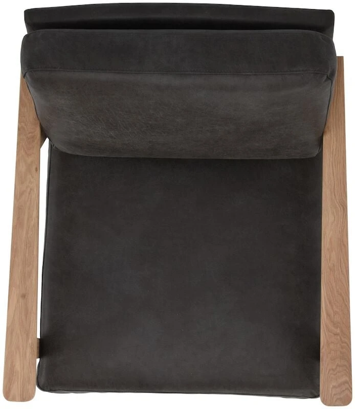 Veke Airy Nojatuoli Musta Colorado 01, Valkaistu Tammi 4 Veke Airy Nojatuoli Musta Colorado 01, Valkaistu Tammi - Image 4