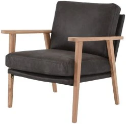 Veke Airy Nojatuoli Musta Colorado 01, Valkaistu Tammi 7 Veke Airy Nojatuoli Musta Colorado 01, Valkaistu Tammi -4Living Store kre106111 1