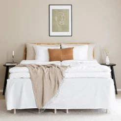 Hans K ZigZag Baarijakkara 63cm Valkoinen -4Living Store lempi helmalakana valkoinen web 4