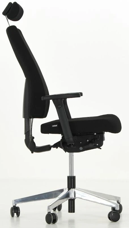 Veke Office 50 Työtuoli Musta 2 Veke Office 50 Työtuoli Musta - Image 2