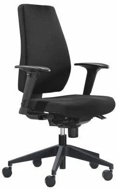 Veke Office 20 Työtuoli Musta 10 Veke Office 20 Työtuoli Musta -4Living Store office 20 tyotuoli