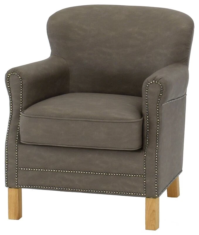 Veke Oscar Nojatuoli Harmaa Nevada 26 Tekstiilinahka Niiteillä 4 Veke Oscar Nojatuoli Harmaa Nevada 26 Tekstiilinahka Niiteillä - Image 4