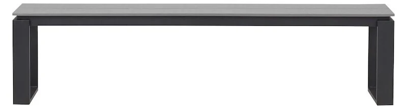 Outfit Martinus Penkki 180x36 Cm Musta Alumiini/harmaa Polywood 3 Outfit Martinus Penkki 180x36 Cm Musta Alumiini/harmaa Polywood - Image 3