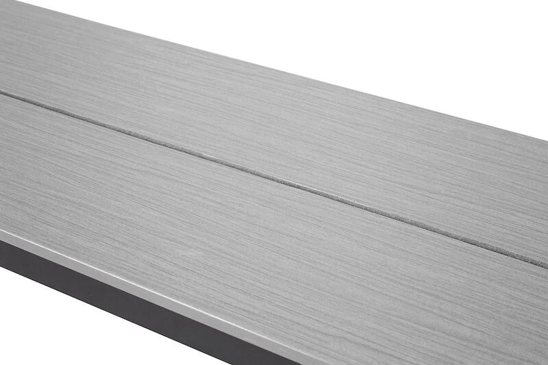 Outfit Martinus Penkki 180x36 Cm Musta Alumiini/harmaa Polywood 1 Outfit Martinus Penkki 180x36 Cm Musta Alumiini/harmaa Polywood