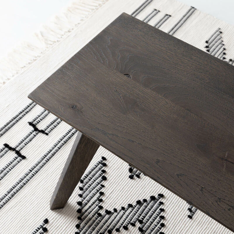 Veke Polku Penkki 60 Cm Savunharmaa Lakattu Tammi 3 Veke Polku Penkki 60 Cm Savunharmaa Lakattu Tammi - Image 3