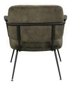 Rowico Prescott Lounge Tuoli Vihreä Sametti/musta Metalli -4Living Store prescott tuoli vihrea5