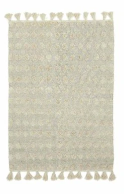 Anno Rae Puuvillanukkamatto 70x120 Cm Luonnonvalkoinen