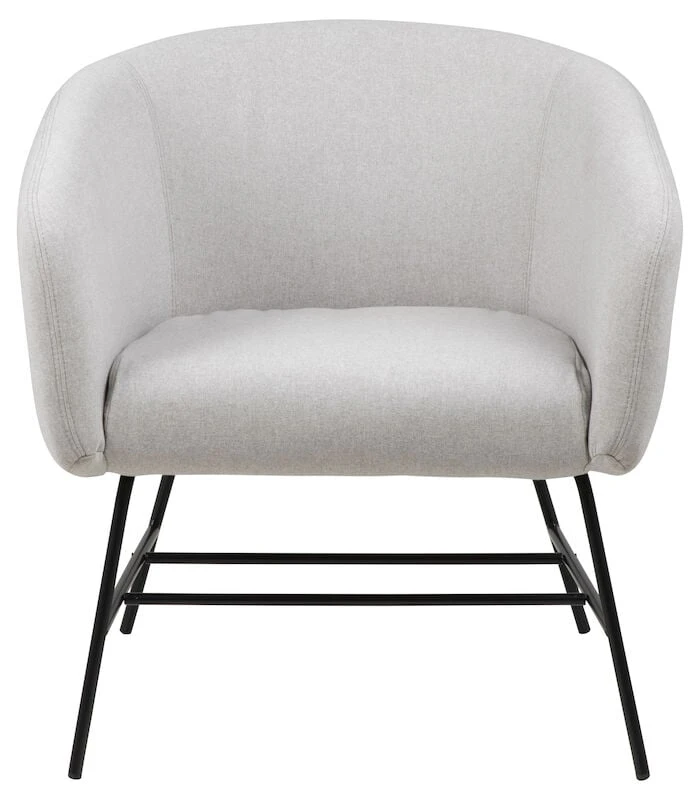 Ei Brändiä Ramsey Nojatuoli Vaaleanharmaa Stuart 39 5 Ei Brändiä Ramsey Nojatuoli Vaaleanharmaa Stuart 39 - Image 5