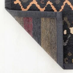 Veke Retro Kaksipuolinen Puuvillamatto Musta 140x200 Cm -4Living Store retro kaksipuolinen puuvillamatto musta 200x300 web 4