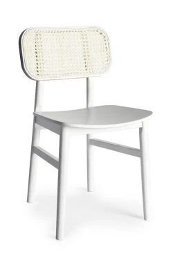 Veke Rita Tuoli Valkoinen/ Luonnonväri 5 Veke Rita Tuoli Valkoinen/ Luonnonväri -4Living Store rita chair white 2