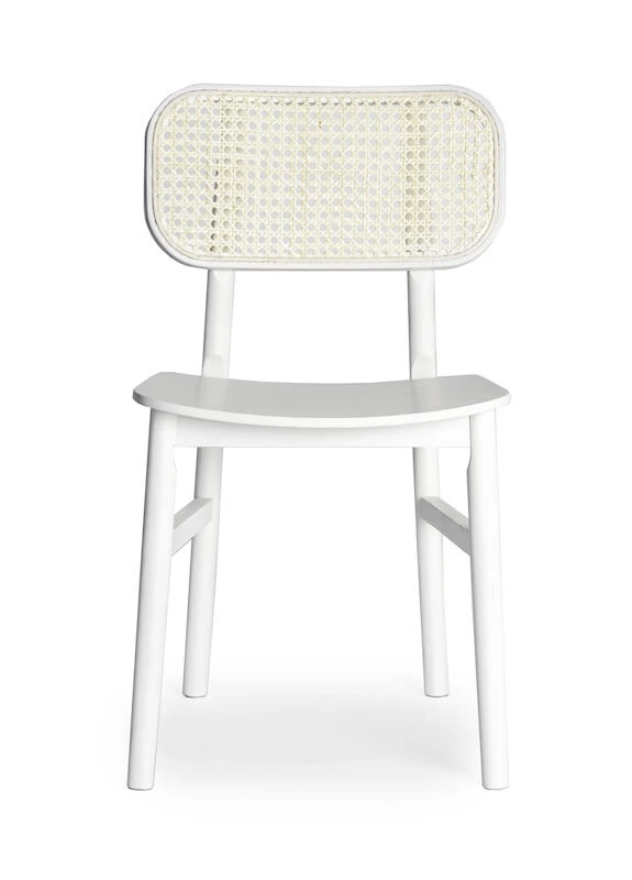 Veke Rita Tuoli Valkoinen/ Luonnonväri 2 Veke Rita Tuoli Valkoinen/ Luonnonväri - Image 2