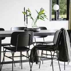 Rowico Brent Tuoli Musta -4Living Store rowico brent tuoli musta1