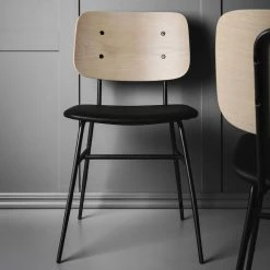 Rowico Brent Tuoli Valkolakattu/musta -4Living Store rowico brent tuoli valkolakattutammimusta1