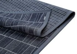 Narma Kursi Kaksipuolinen Puuvillamatto Harmaa 70x140 Cm -4Living Store s sw2 kursi grey detail turn perspective 2