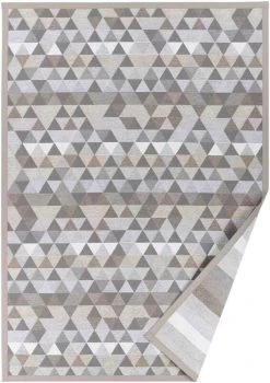 Narma Luke Kaksipuolinen Puuvillamatto Beige 70x140 Cm