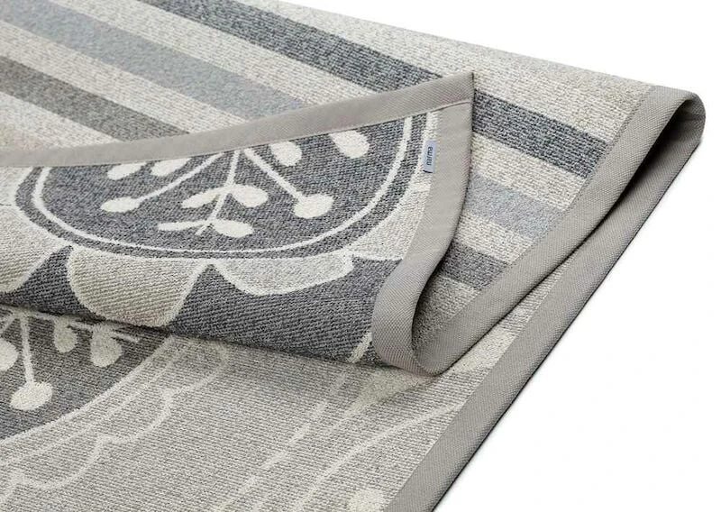 Narma Maru Kaksipuolinen Puuvillamatto Beige 70x140 Cm 5 Narma Maru Kaksipuolinen Puuvillamatto Beige 70x140 Cm - Image 5