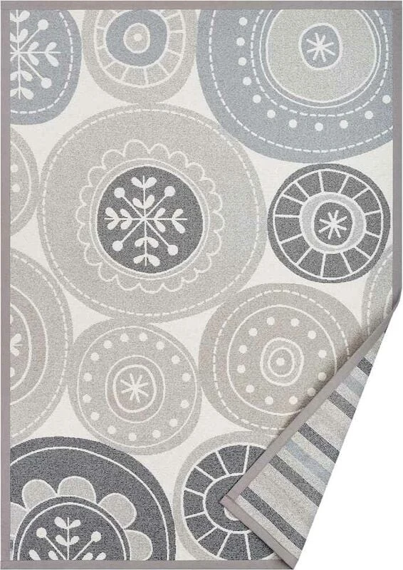 Narma Maru Kaksipuolinen Puuvillamatto Beige 70x140 Cm 4 Narma Maru Kaksipuolinen Puuvillamatto Beige 70x140 Cm - Image 4