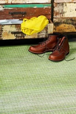 Narma Moka Kaksipuolinen Puuvillamatto Oliivi 70x140 Cm -4Living Store s sw2 moka olive int detail side1 3