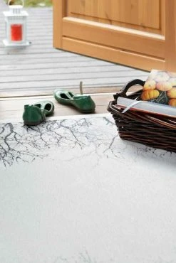 Narma Puise Kaksipuolinen Puuvillamatto Valkoinen 70x140 Cm