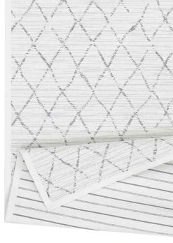 Narma Vao Kaksipuolinen Puuvillamatto Valkoinen 70x140 Cm -4Living Store s sw2 vao white detail turn 1