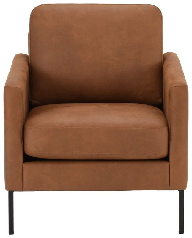 Veke Saarni Air Nojatuoli Ruskea Kentucky 9 Bonded Nahka, Jalat KI-2 Musta 4 Veke Saarni Air Nojatuoli Ruskea Kentucky 9 Bonded Nahka, Jalat KI-2 Musta - Image 4