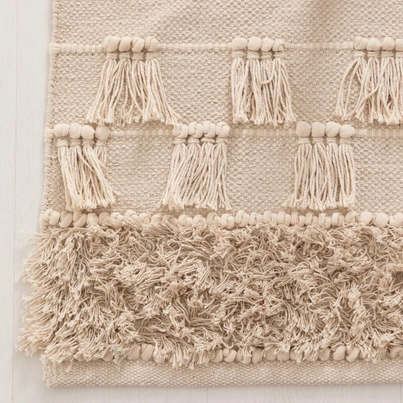 Veke Sato Puuvillamatto 200x300 Cm Luonnonväri 1 Veke Sato Puuvillamatto 200x300 Cm Luonnonväri