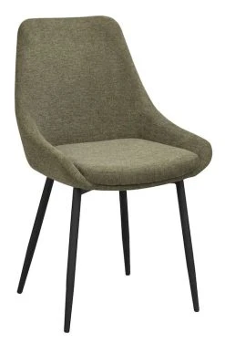 Rowico Sierra Tuoli Vihreä Kangas/musta Metalli Jalat -4Living Store sierra vihrea2