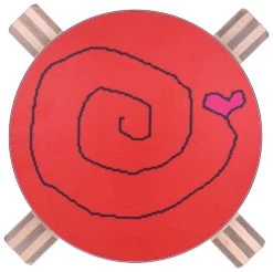 Tarina Jakkara Sydänkierre Punainen -4Living Store tarina jakkara sydankierre punainen