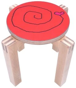 Tarina Jakkara Sydänkierre Punainen -4Living Store tarina jakkara sydankierre punainen2