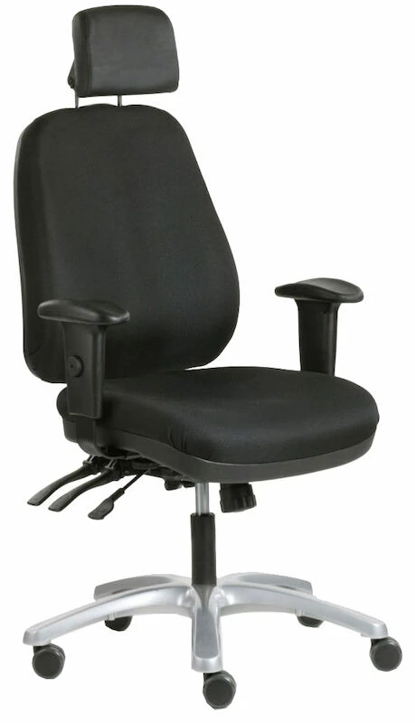 Toplux Team 30 Työtuoli Musta 2 Toplux Team 30 Työtuoli Musta - Image 2