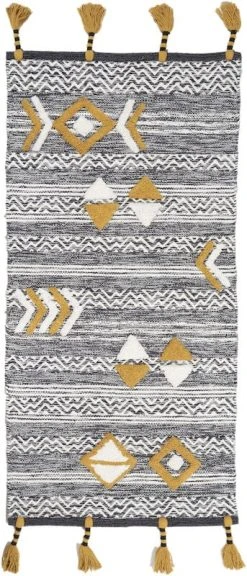 Mattokymppi Tico Puuvillamatto 140x200 Cm Harmaa -4Living Store tico puuvillamatto