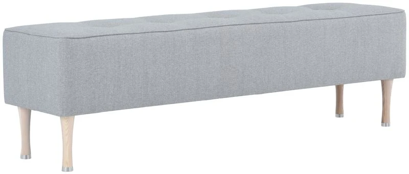 Unia Sängynpäätypenkki 120 Cm Vaaleanharmaa Fame 170 - Image 3