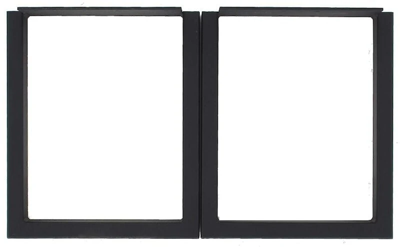 Veke Ruska Penkin Jalat Musta Pulverimaalattu Metalli 2 Veke Ruska Penkin Jalat Musta Pulverimaalattu Metalli - Image 2