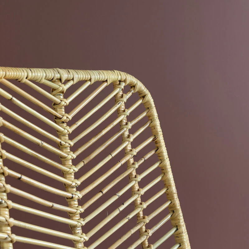 Eureka Cairo Rottinkituoli Luonnonväri 5 Eureka Cairo Rottinkituoli Luonnonväri - Image 5