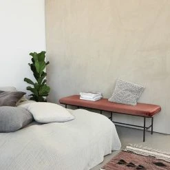 House Doctor Comma Penkki 160 Cm Ruosteenpunainen